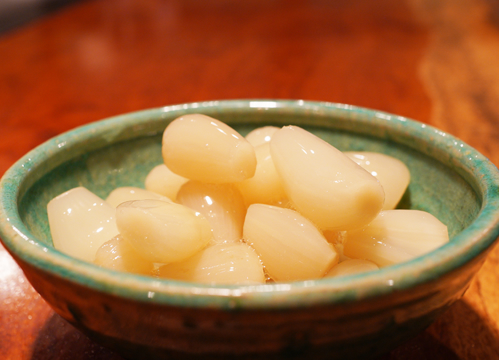 らっきょうのドレッシング