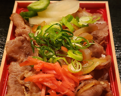 黒毛和牛牛肉弁当