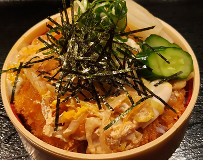 和とんもち豚 ヘレカツとじ丼