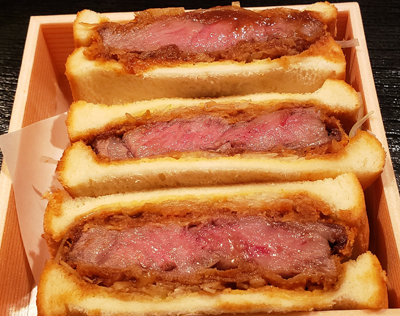 黒毛和牛ビーフカツサンド